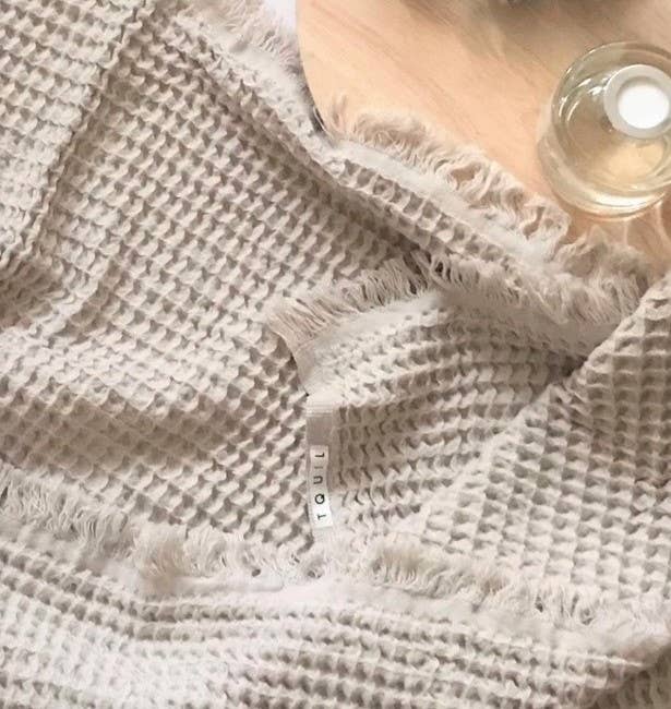 Waffle Soft Hand Towel - Sand