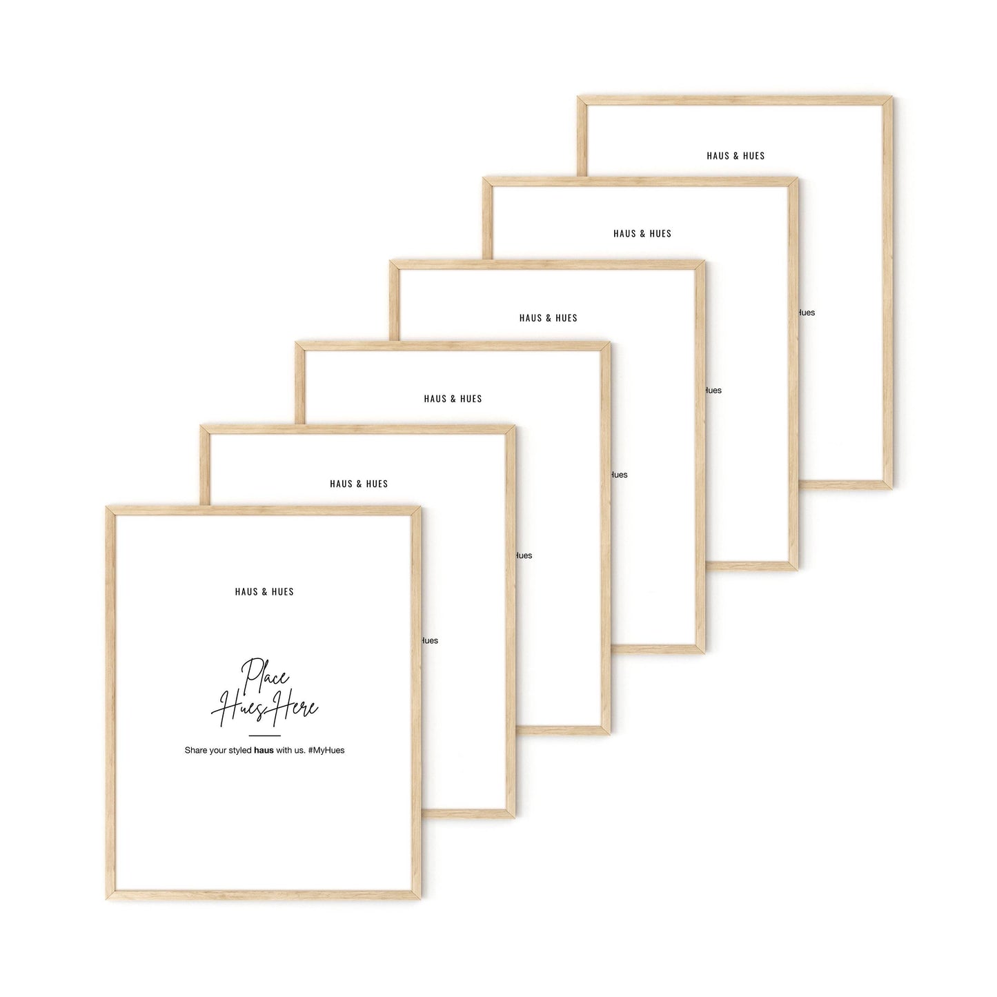 Beige Oak Frame - Individual