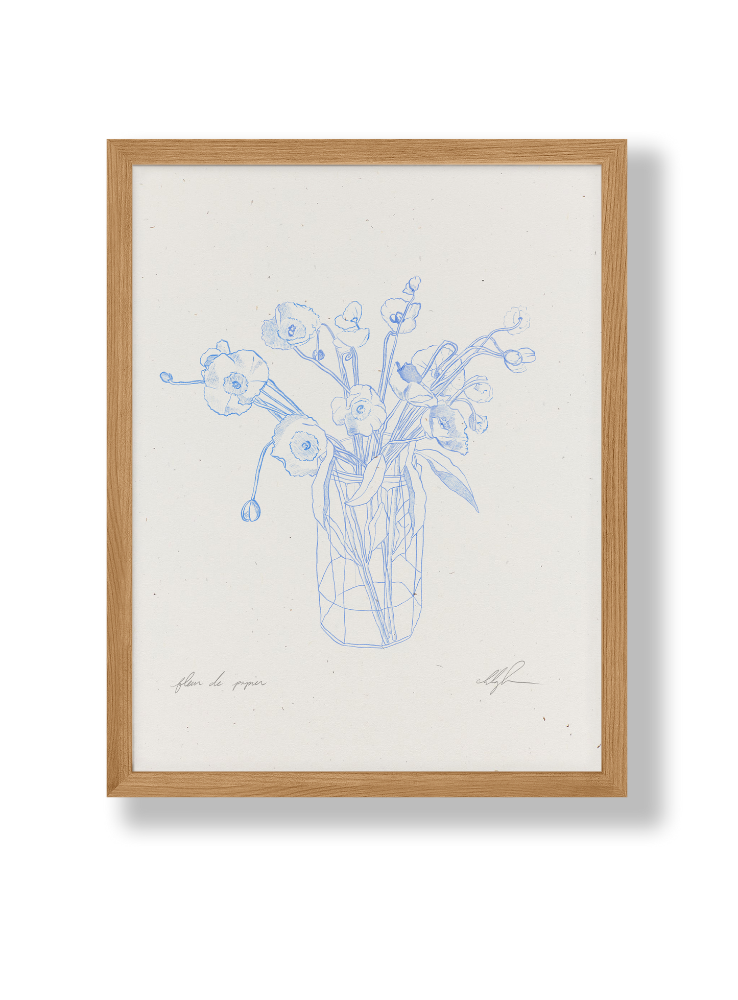 Fleurs de Papier - Artwork Print