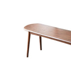 Natural Oak Wood for Dining Bench Table Bench for Living Roo