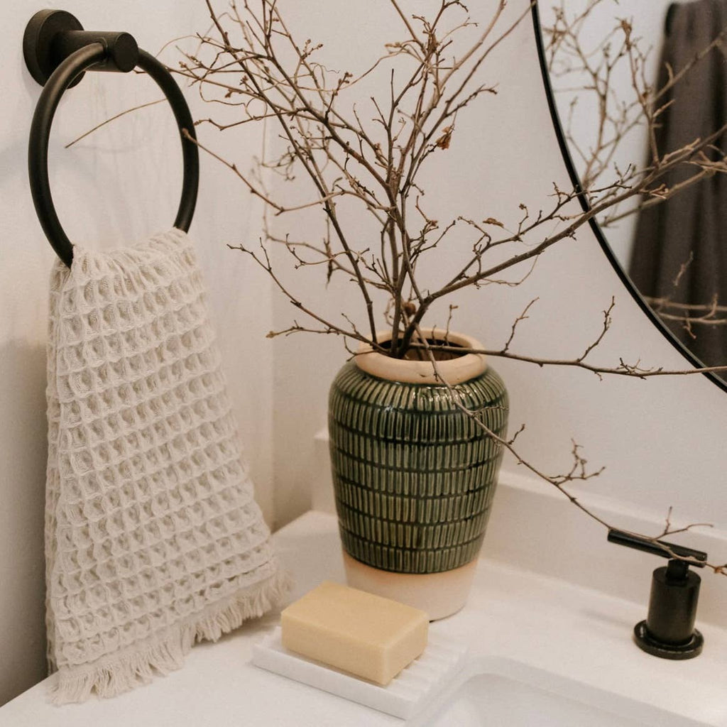Waffle Soft Hand Towel - Sand