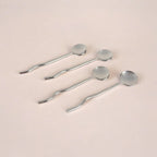 Set of 4 Stainless Silver Finish Cutlery