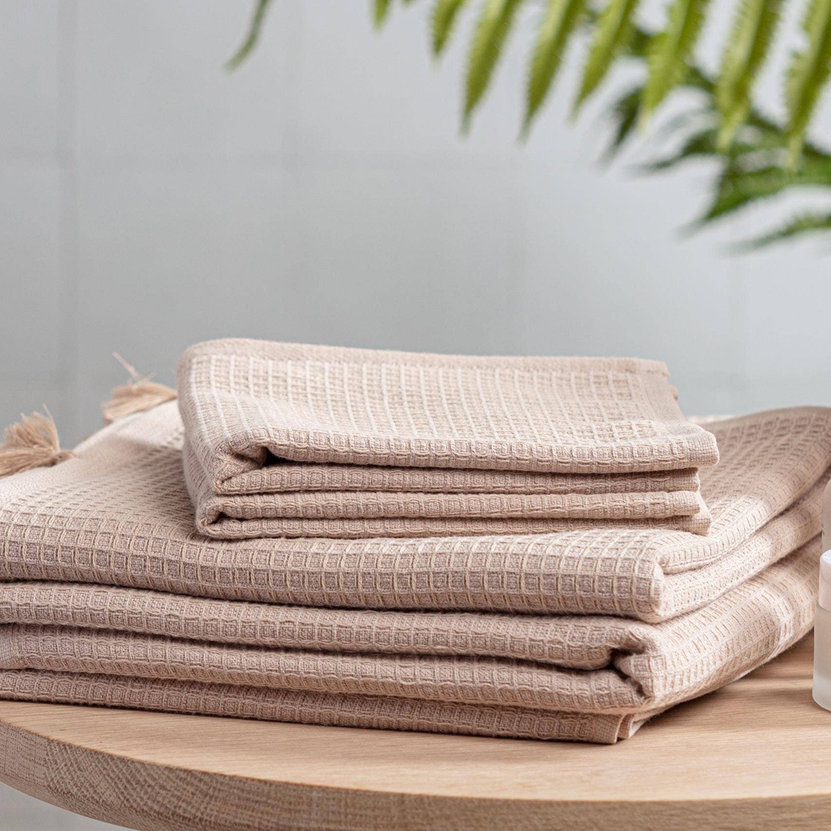 Desert Blush Waffle Single Wash Cloth
