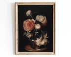 European Flowers Still Life Art Print 20x28 inches | Print Only