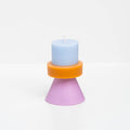 Stack Candle Mini | Sky Caramel Violet