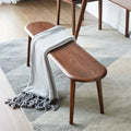 Natural Oak Wood for Dining Bench Table Bench for Living Roo