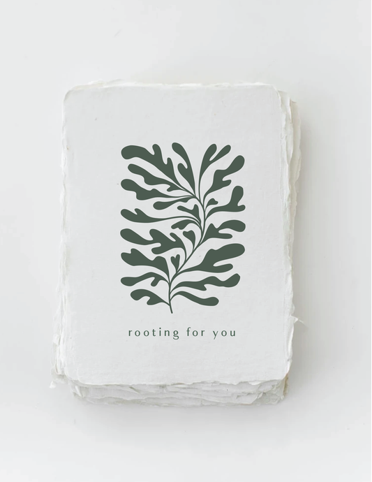 "Rooting for You" Greeting Card