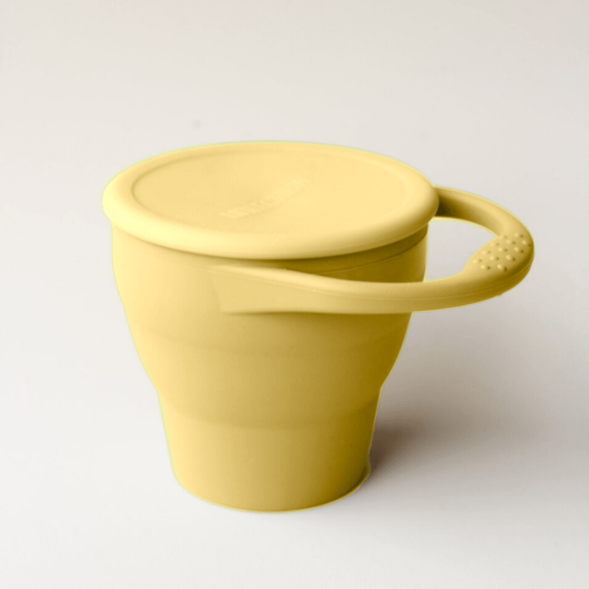 Foldable Silicone Snack Cup - Honeycomb