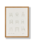 Danish Chair Museum - Artwork Print