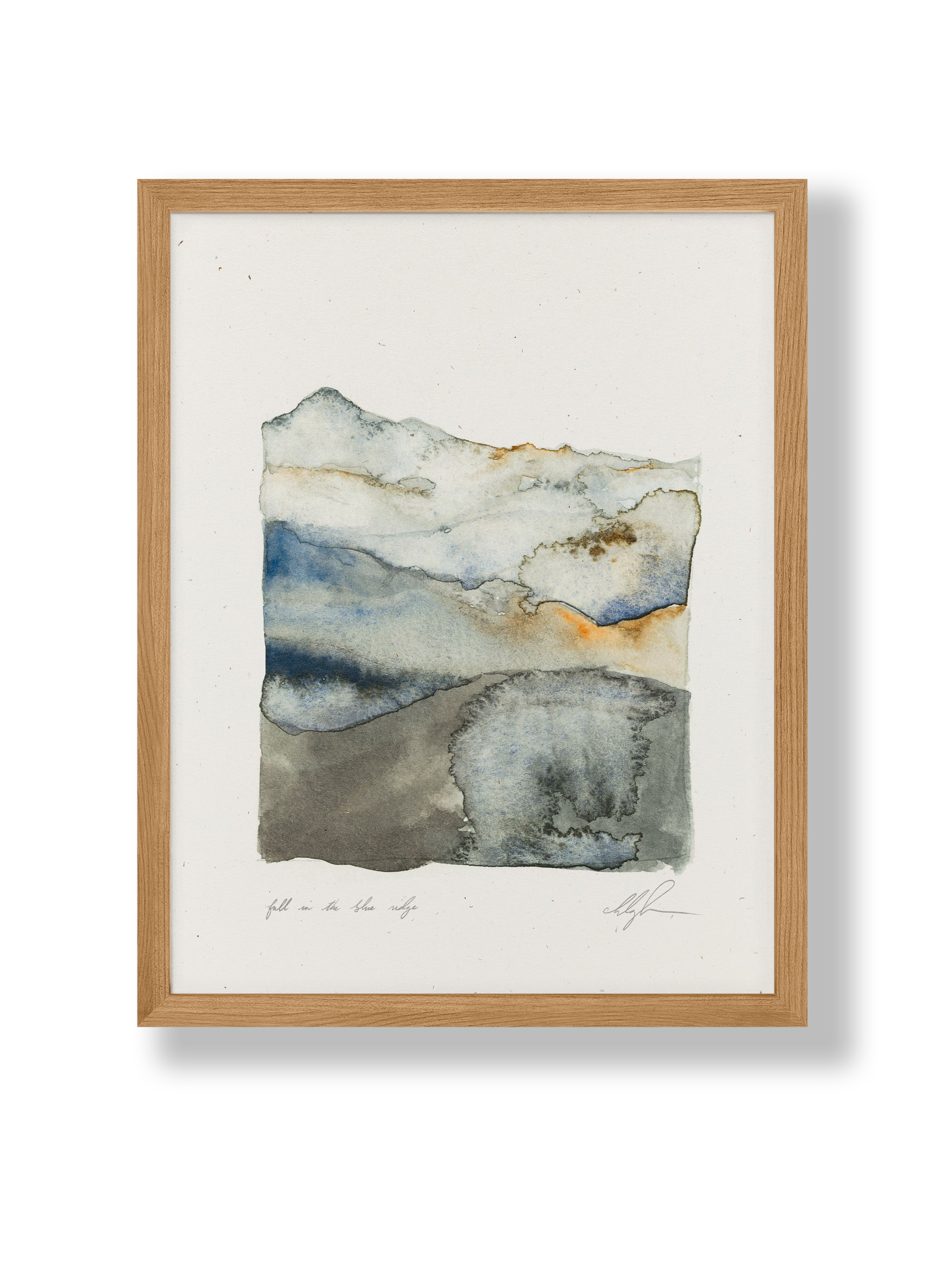 Fall in the Blue Ridge - Artwork Print